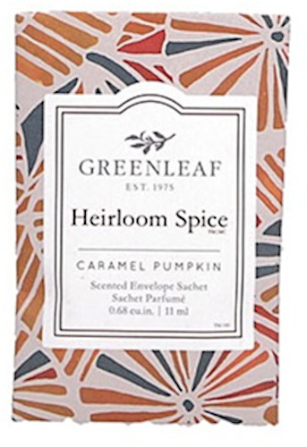 Greenleaf prosecco Plum 9 cm drevená ružová vonná taštička