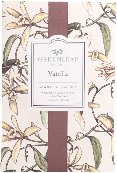 Greenleaf geurzakje Vanilla 17 cm hout crème/bruin Greenleaf geurzakje Vanilla 17 cm hout crème/bruin