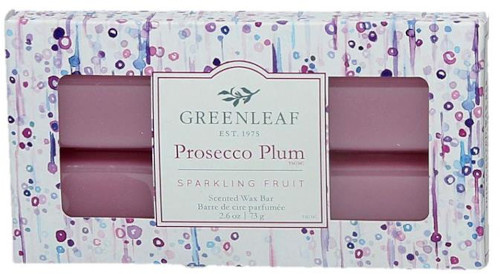 Greenleaf vosková tyčinka Prosecco Plum 2,5 x 14,5 cm fialová 6 kusov