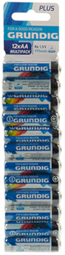 Grundig batéria Plus AA R6 1,5V zinok 12 ks