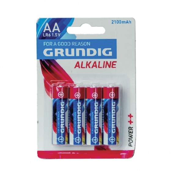 Alkalická batéria Grundig AA LR6 2100 mAh 4 batérie