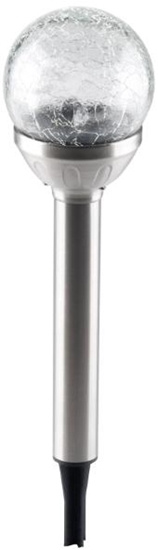 Grundig vonkajšie svietidlo solárne led osvetlenie ?8x34cm nerez