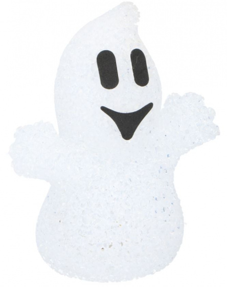 Grundig osvetlenie dekorácie Halloween duch LED biela
