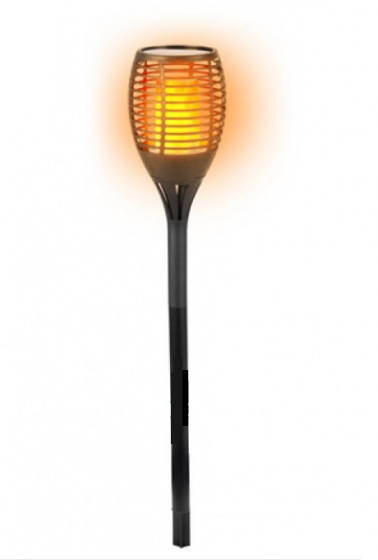 Grundig elektrická baterka solárna LED 77 cm plast oranžová/čierna