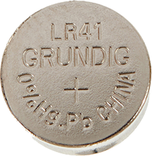 Grundig gombíková batéria LR41 1,5V AG3 0,5 cm strieborná 6 kusov