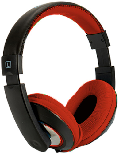 Grundig nastaviteľné slúchadlá 3,5 mm guma čierna/oranžová