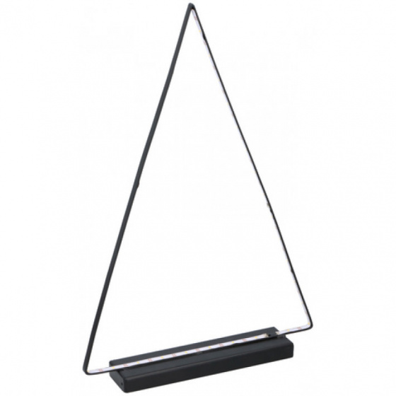 Grundig lampa trojuholník 32,5 x 5,8 x 47 cm čierna