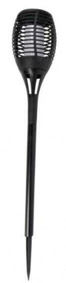 Grundig solárna lampa s led plameňovým efektom 48 x 7,5 cm čierna