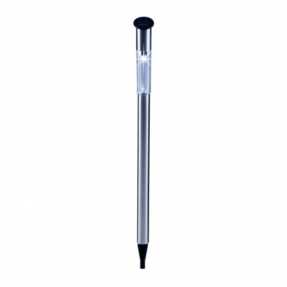 Grundig záhradná lampa 70 cm strieborná