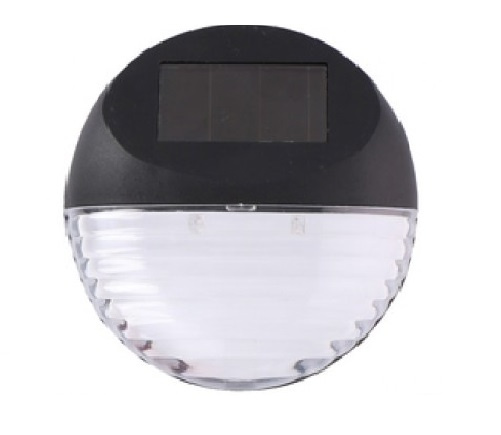 Grundig nástenné solárne LED svietidlo 11 cm plastové čierne