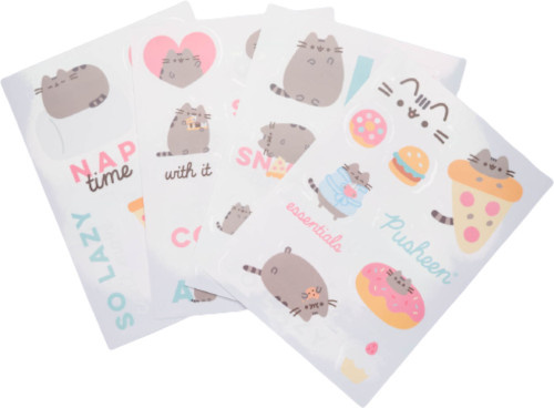 Grupo Erik miniaplikačné nálepky Pusheen The Cat vinyl 16 ks