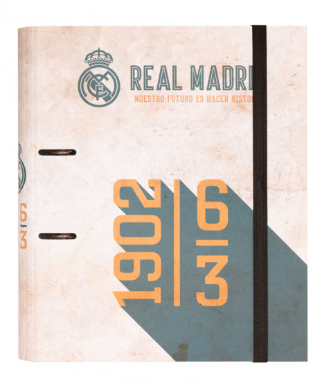 Grupo Erik krúžkový zoraďovač Real Madrid 2 krúžky kartón A4 béžový