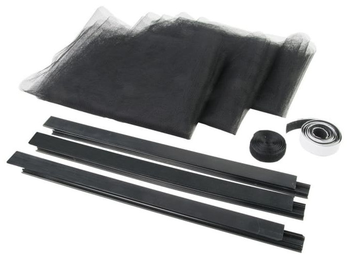 Guard'n Care záves proti hmyzu sieťka proti hmyzu 95 x 220 cm čierna