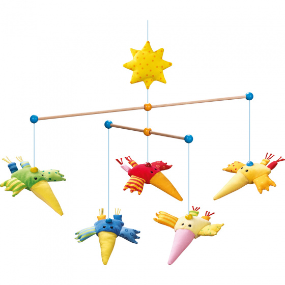 Haba mobiel kwinkelaars junior 28 x 37 cm hout/polyester Haba mobiel kwinkelaars junior 28 x 37 cm hout/polyester