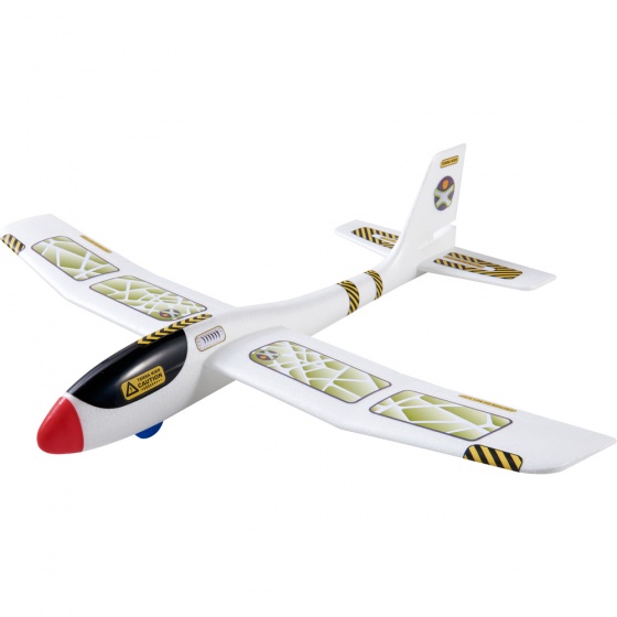 Haba terra kids maxi werpvliegtuig 69 cm wit