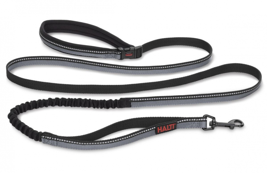dog lead All in one 210 cm neoprene black