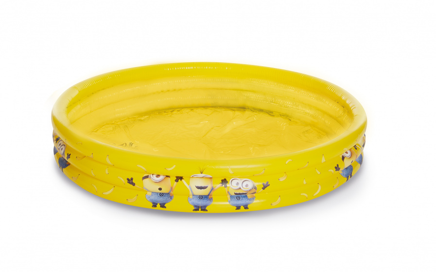 Happy People opblaaszwembad minions 120 x 24 cm geel