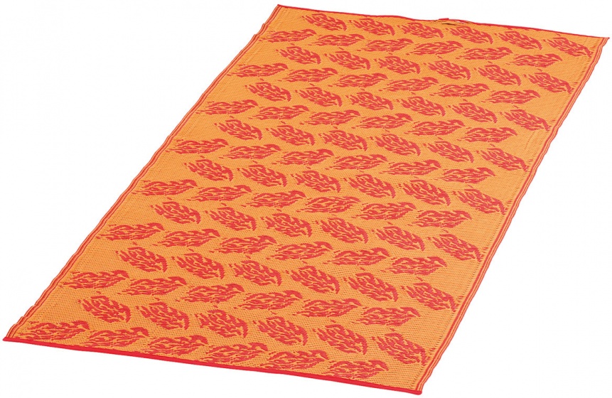 beach mat orange 180 x 90 cm