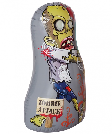 Happy People target zombie 100 cm grijs