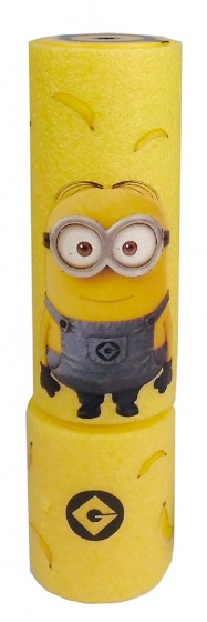 Happy people waterspuiter minions dave 15 cm foam geel