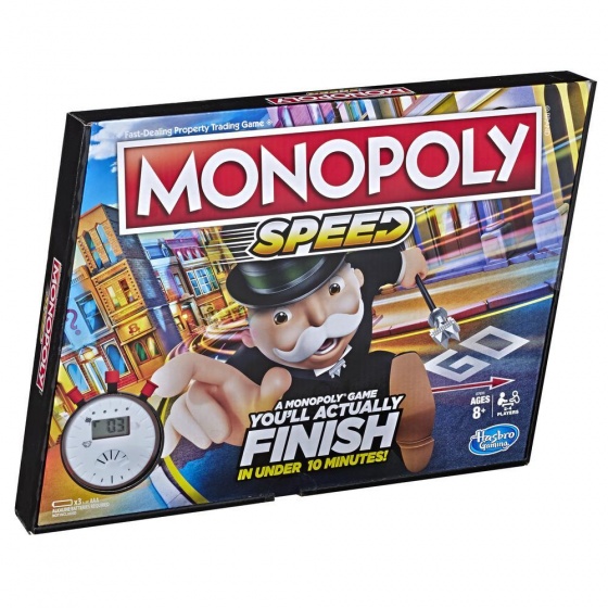 Hasbro bordspel monopoly speed (nl)