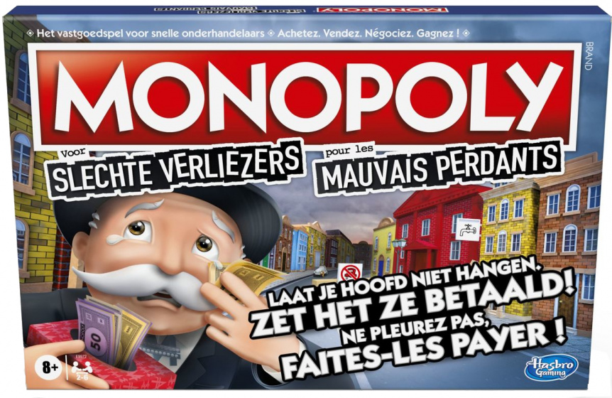 Hasbro dosková hra Monopoly Loser Edition (BE)