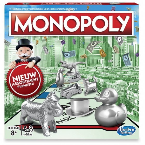 Hasbro monopoly 27 x 27 x 5,5 cm classic