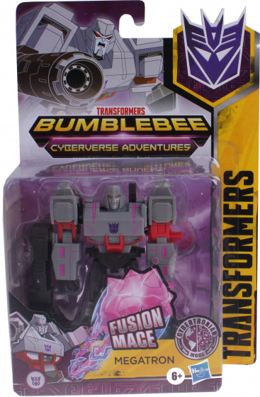 Hasbro transformátor Bumblebee Megatron 15 cm šedá/čierna/červená