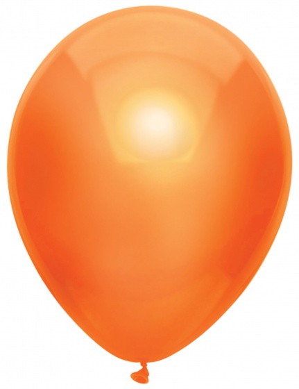 Haza Original Balóniky Metallic Orange 10 kusov