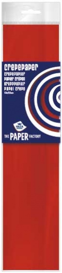 Haza Original crêpepapier the paper factory 250 x 50 cm rood