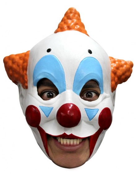 Haza Original kostýmová maska Chuckle Clown unisex maska bez brady