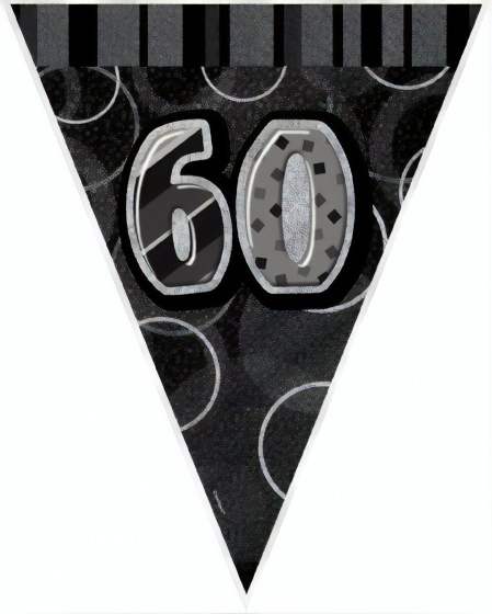 Haza Original línia vlajky "60" 274 cm čierna