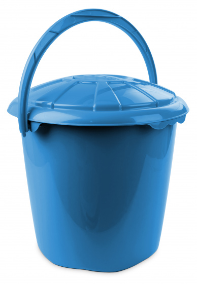 Hega odpadkový kôš Star 14 litrov 34 x 32,5 cm modrý