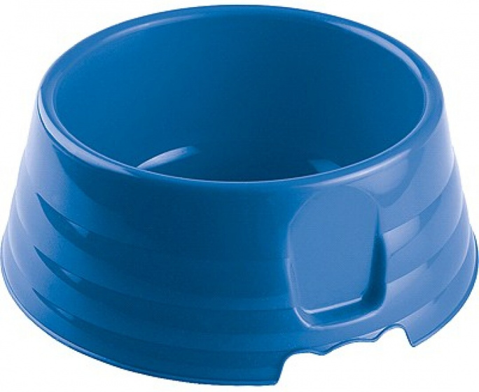 dog food and drink bowl San Bernardo 2,5 litre blue