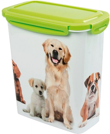 Hega obedár Alava pes 2 litre 19 x 20,9 cm biela/zelená