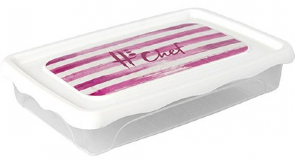 Hega obedár Chef 500 ml 18 x 12 x 3,5 cm ružov