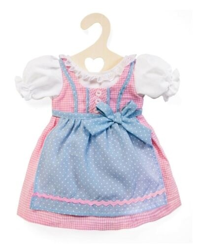 Heless poppenkleding jurk roze oktoberfeest 35 45 cm