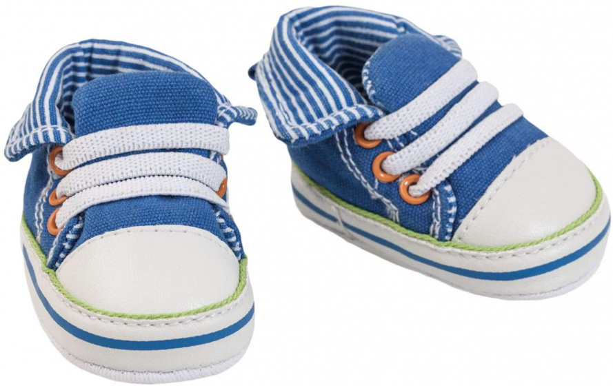 Heless poppenschoenen sneaker meisjes 30 34 cm blauw