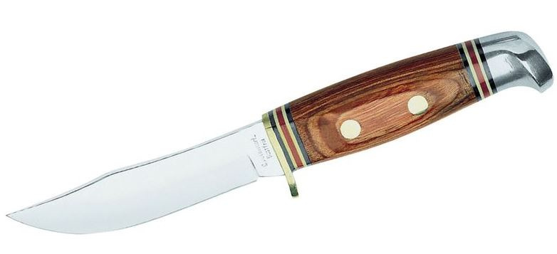 Herbertz lovecký nôž 19,3 cm nerez/drevo strieborný/hnedý 2-dielny
