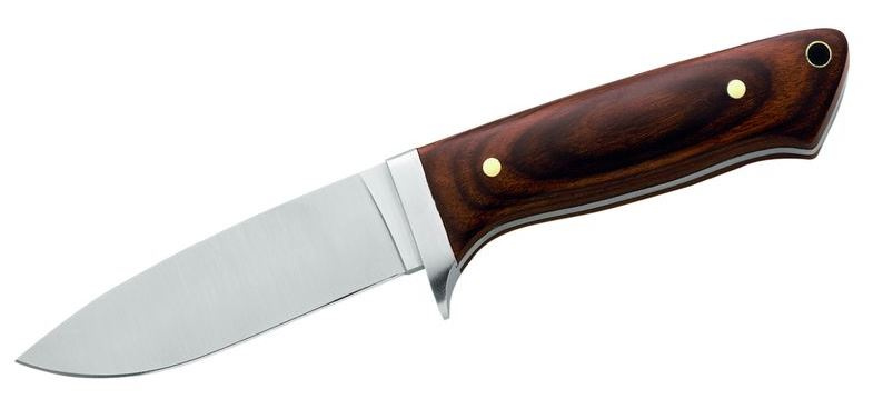 Herbertz lovecký nôž 21 cm nerez/drevo strieborný/hnedý 2-dielny