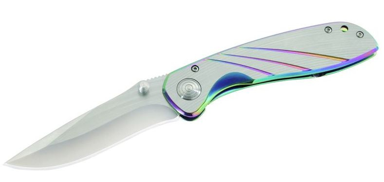 pocket knife 20 cm steel silver