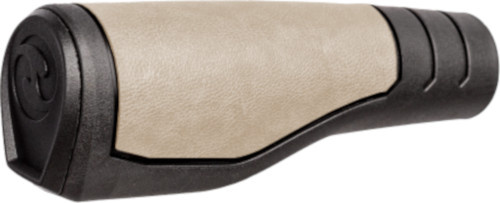 Herrmans handvatten primo 130 x 22 mm elastomeer zwart/crème