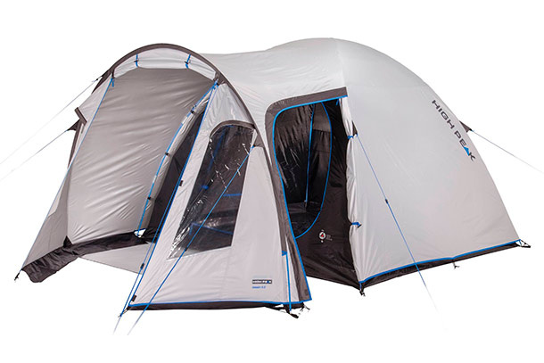 dome tent Tessin 5.0 390 x 300 x 190 cm grey