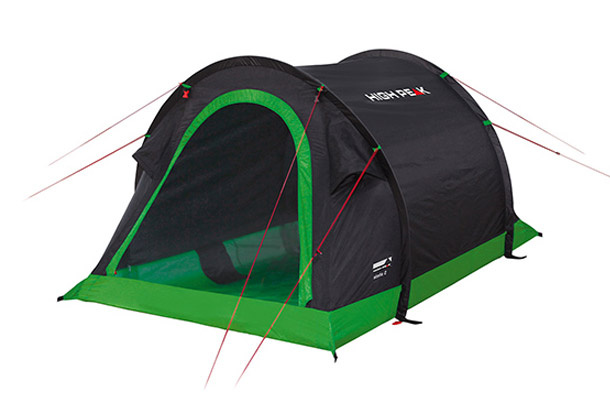 pop-up tent Stella 220 x 140 x 110 cm black/green
