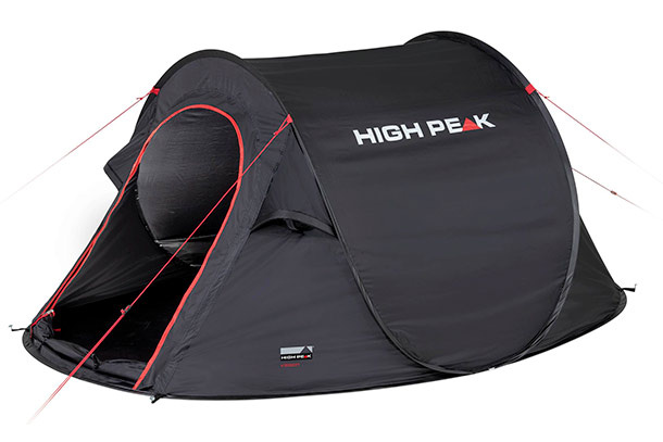 pop-up tent Vision 2 235 x 140 x 100 cm black