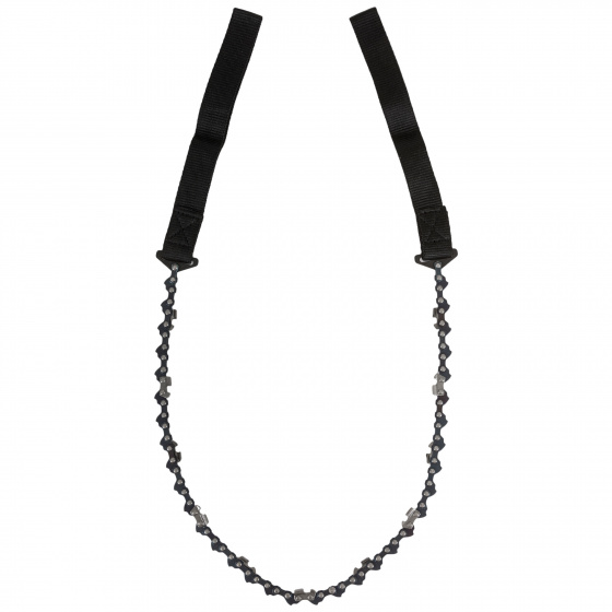 hand chain saw 65 cm steel silver