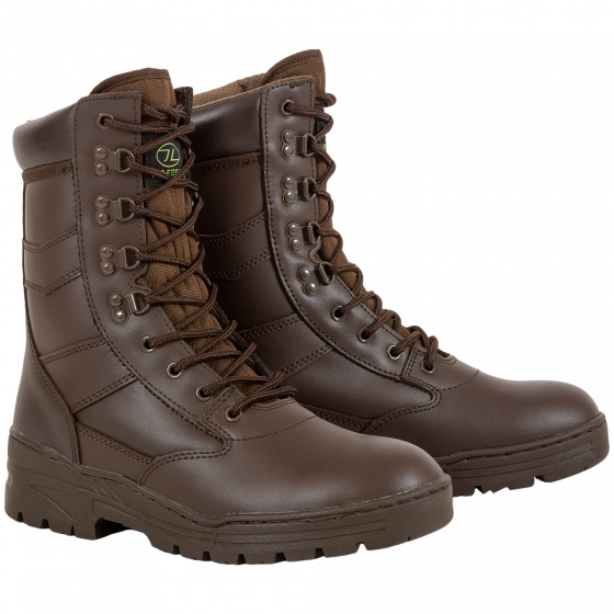 Highlander outdoorová obuv Delta koža/polyester hnedá mt 47