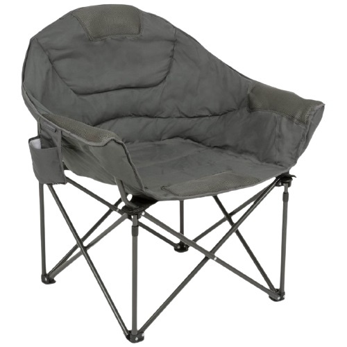 folding chair Balmoral 97 x 90 x 60 cm steel grey