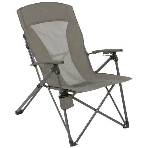 folding chair Balvenie 108 x 60 x 86 cm steel grey