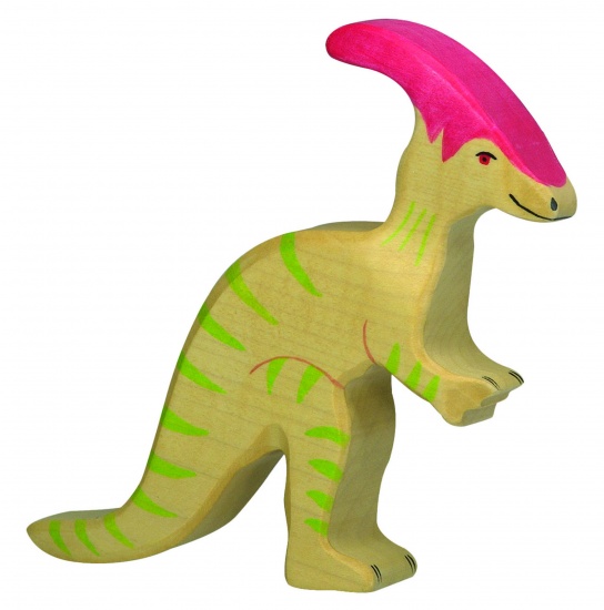 Holztiger Drevený dinosaurus: Parasaurolophus
